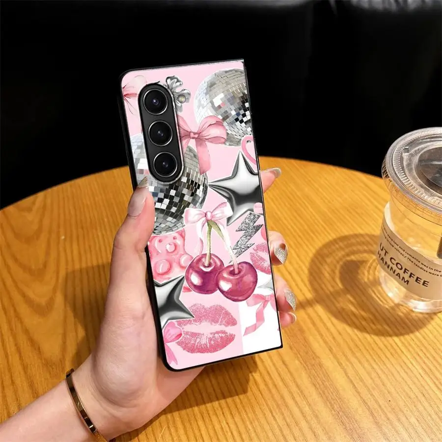 Case for Samsung Galaxy Z Fold 8 Ultra ZFold3 ZFold6 ZFold7 ZFold5 Z Fold 7 6 5 4 3 ZFold4 Phone Cover Sweet AtmosPhere Of