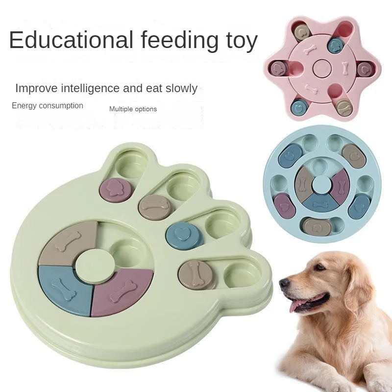 

Slow Food Dog Training Development Pet Bowl Feeding and Drinking Water Cat Bowl Dog Bowl Pet Supplies Hot Selling