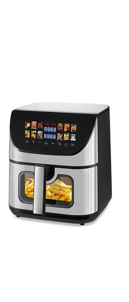 8L full touch screen digital display WIFI French fries egg tart barbecue multi-functional air fryer