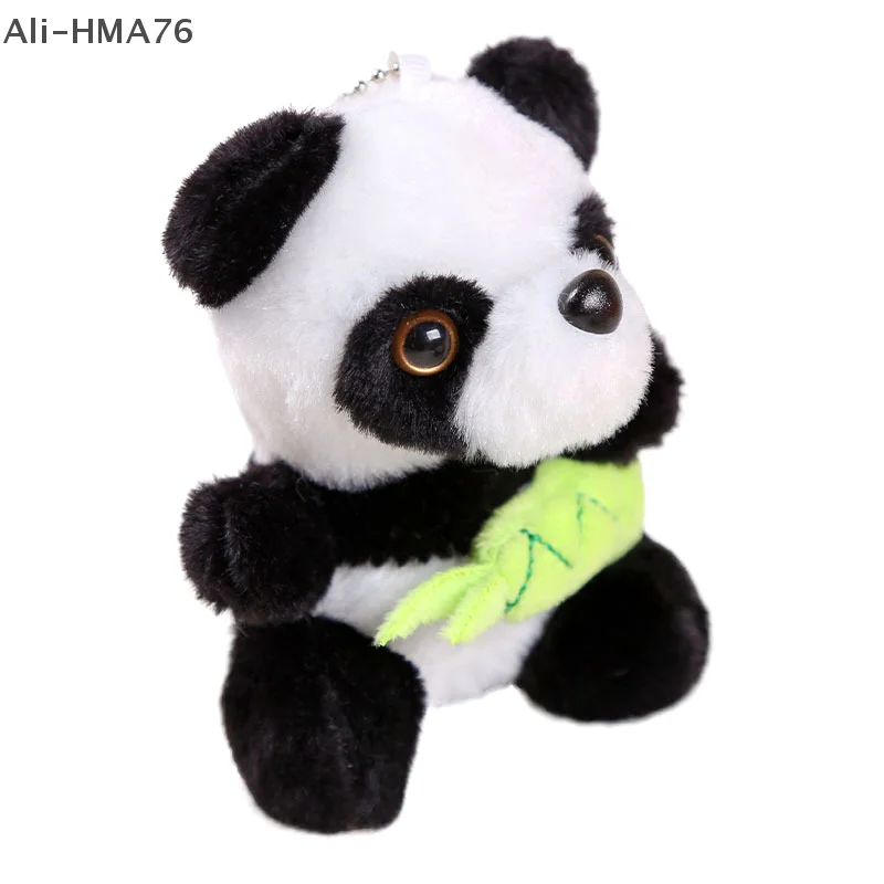 

1Pc Cute Animal Panda Stuffed Plush Keychain Toy For Girls Cartoon Bag Pendant Bag Accessories Car Keychain Pendant Gift
