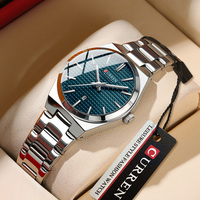 CURREN Brand Fashion Luxury Women Quartz Watch Round Small Dial Stainless Steel Strap Girl  Wristwatch with Box