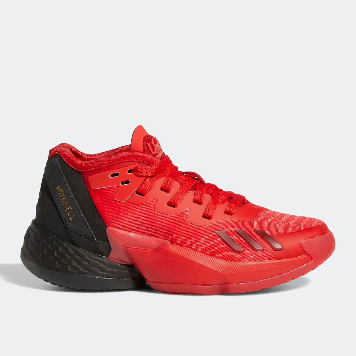 

Оригинальные детские износостойкие тренировочные баскетбольные кроссовки Adidas Mitchell 4-го поколения GW9013