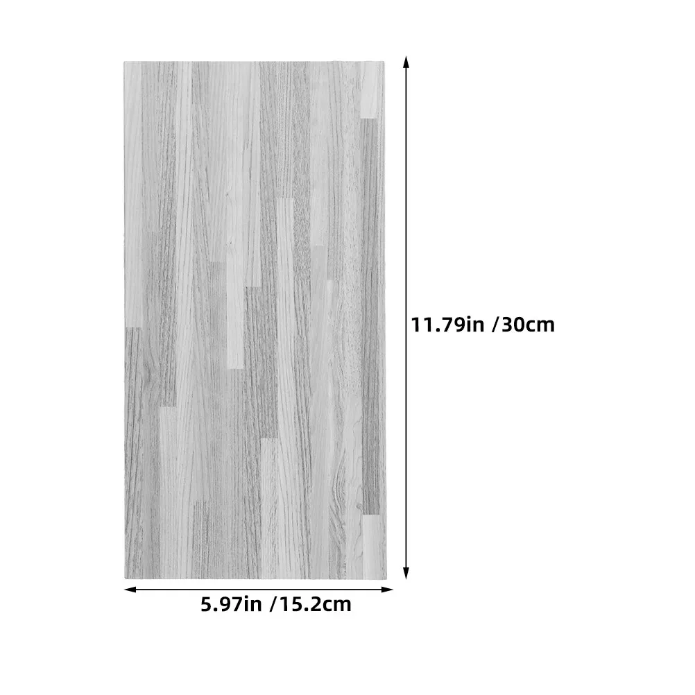 2pcs Miniature Wood Grain Floor Tiles for Dollhouse – Lightweight Durable DIY Model Scene Accessories