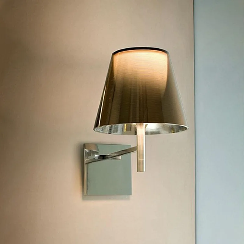 Italy Led Glass Wall Lamp Modern Bedside Bedroom Living Room Dining Minimalist Background Hotel Designer Home Decor LED Sconces