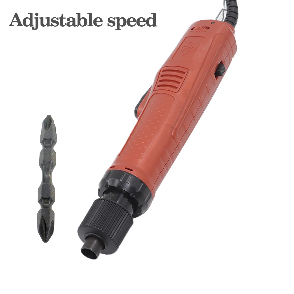 80W high power 1/4 6.35mm electric screwdriver 220V in-line automatic screwdriver hand electric drill electric batch tool