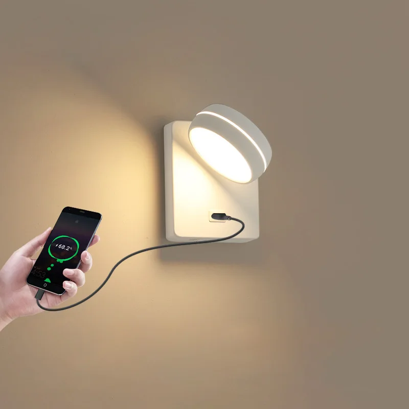 6w-smd-2835-led-bedroom-reading-lamp-fixture-swivel-wall-mounted-light-switch-usb-charging-matte-black-white-stainless-steel