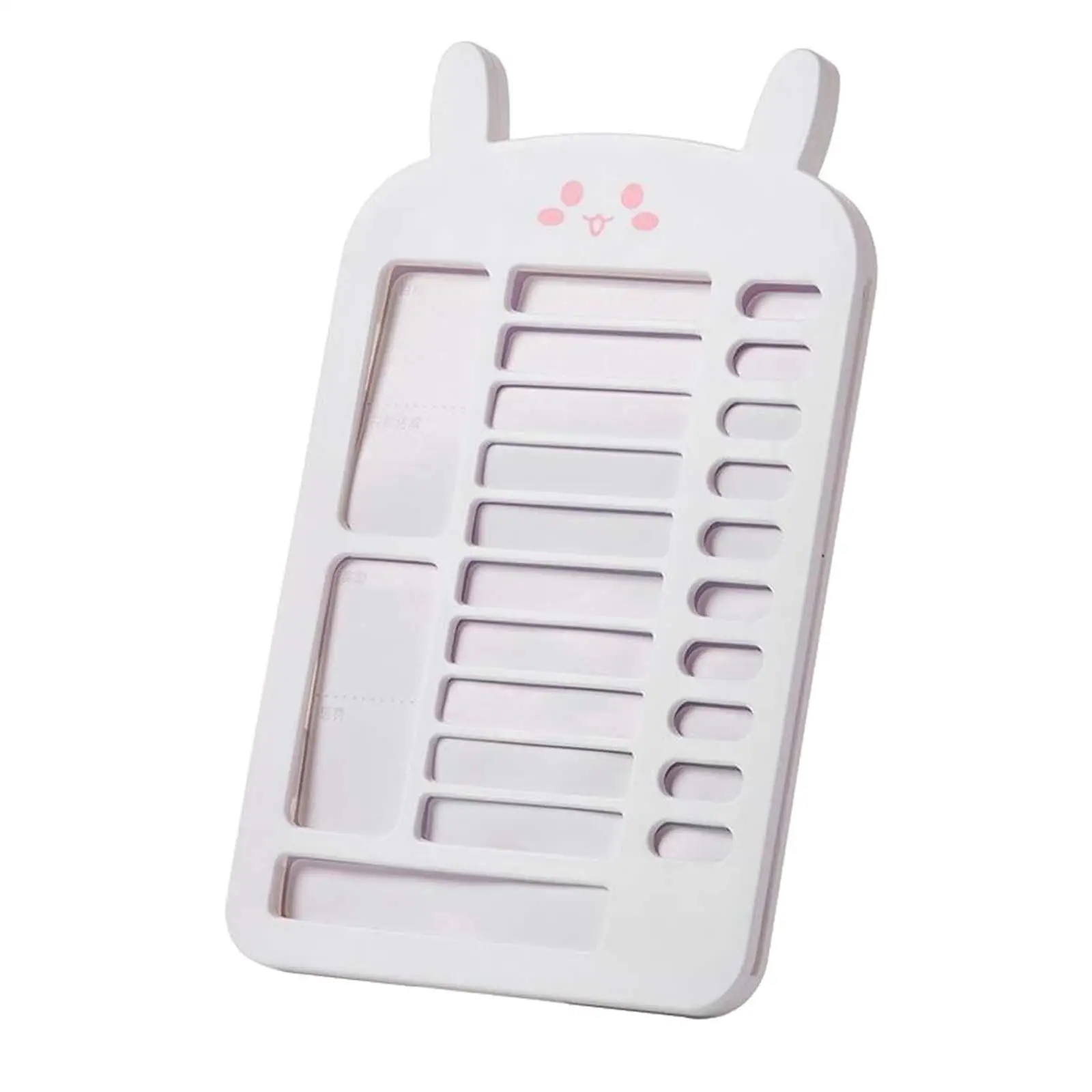 Kids Chore Board Daily Planner Wall Hanging to Do List Board with Replacement Paper for Bedroom Dormitory Desk