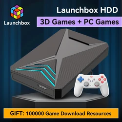Hyper Base Lbox 2TB Gaming HDD Launchbox Portable External Hard Drive For PC 4000 3D Games For PS4/PS3/Switch/PS2/PS1/WII/WIIU