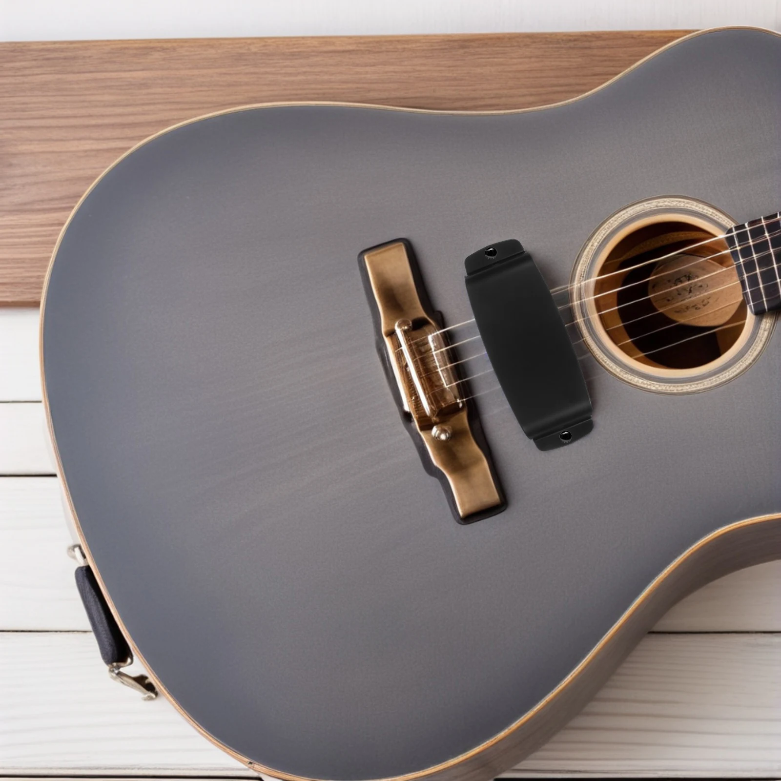 

1 set 1 Set Sturdy Protective Metal Pickup Cover For Bass Simple To Install Reliable Guitar Parts Bridge Protector Pickup Frame