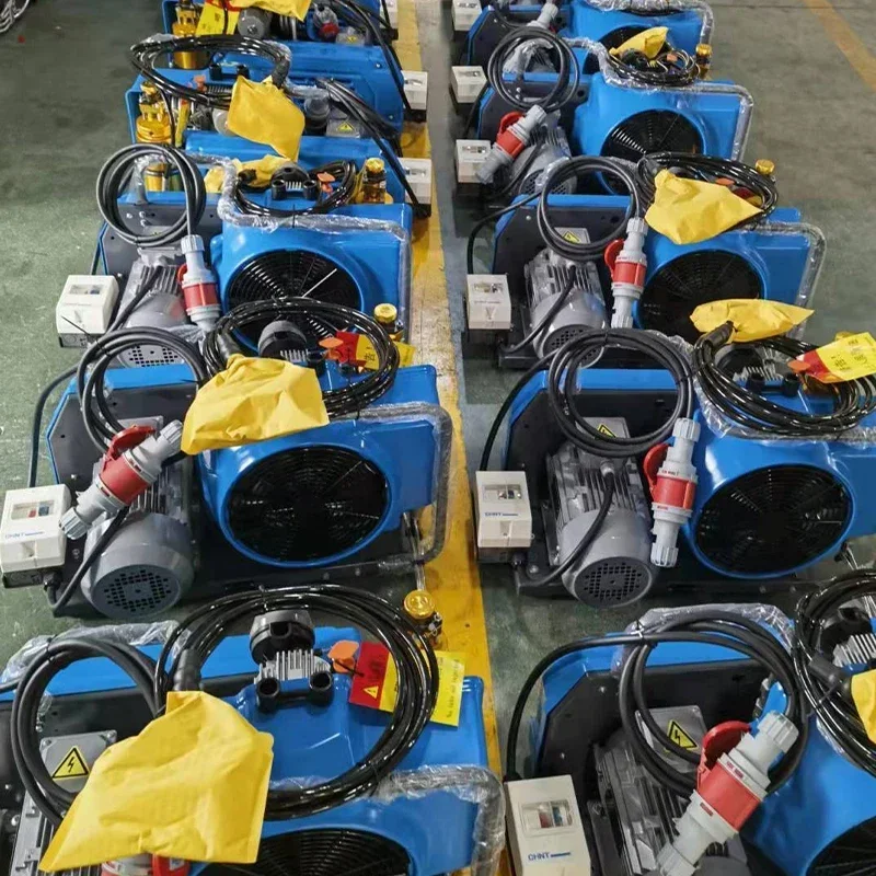 أفضل بائع ضاغط التنفس FirstDiving المحمولة الكهربائية الصناعية 300 بار ضاغط الهواء عالي الضغط GDR-150E