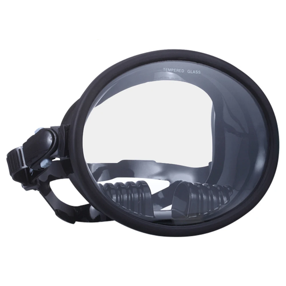 Silicone Scuba Diving Mask, Tempered Glass Underwater Mask, Panoramic View Mask, Anti-Fog Mask for Enhanced Underwater Vision