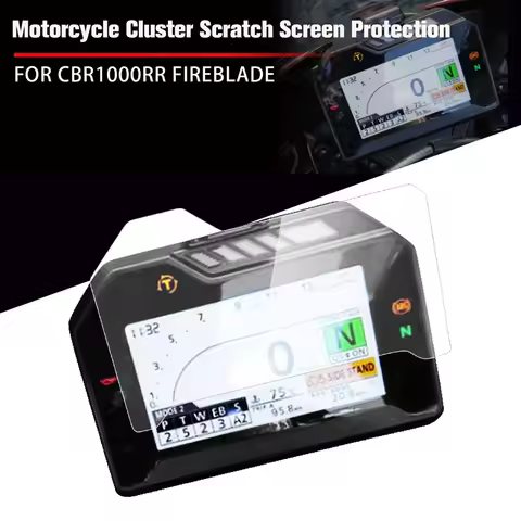 For Honda CBR1000RR CBR 1000 RR CBR1000 RR FIREBLADE 2017-2021 Cluster Screen Scratch Protection Film Dashboard screen Protector