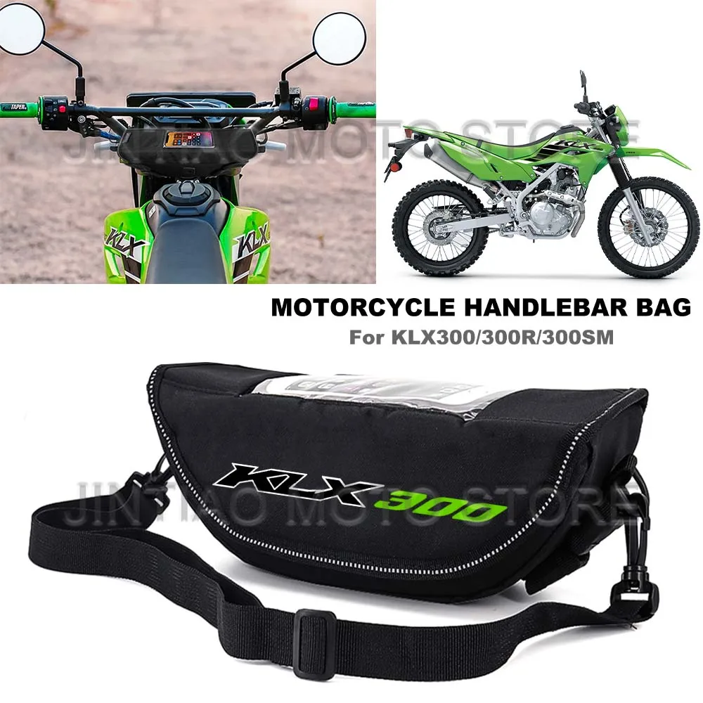 Motorcycle Accessories Waterproof And Dustproof Convenient Travel Handlebar Bag For KLX300 300R 300SM