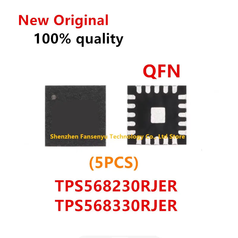 

(5piece)100% New TPS568230RJER TPS568330RJER TPS568230 TPS568330 568230 568330 QFN-20