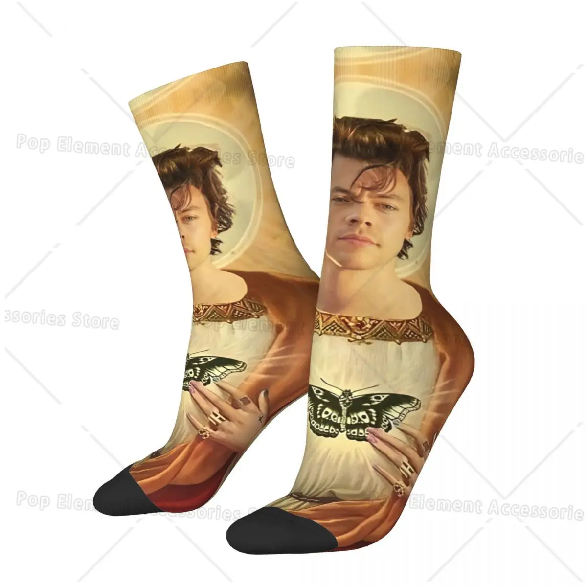 جديد الرجال الجوارب عارضة هاريس أنماط يسوع ميمي جورب سكيت المرأة جورب الربيع الصيف الخريف الشتاء