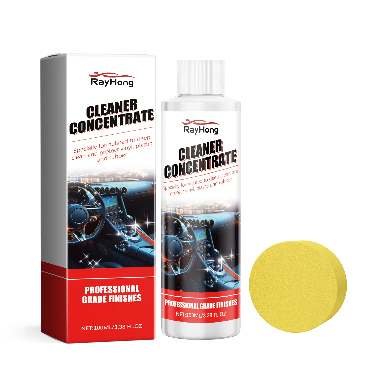 

Automotive Interior Plastic Refurbishing Agent - Cleans & Restores Shine, Anti-Aging Auto Interior Plastic Maintenance