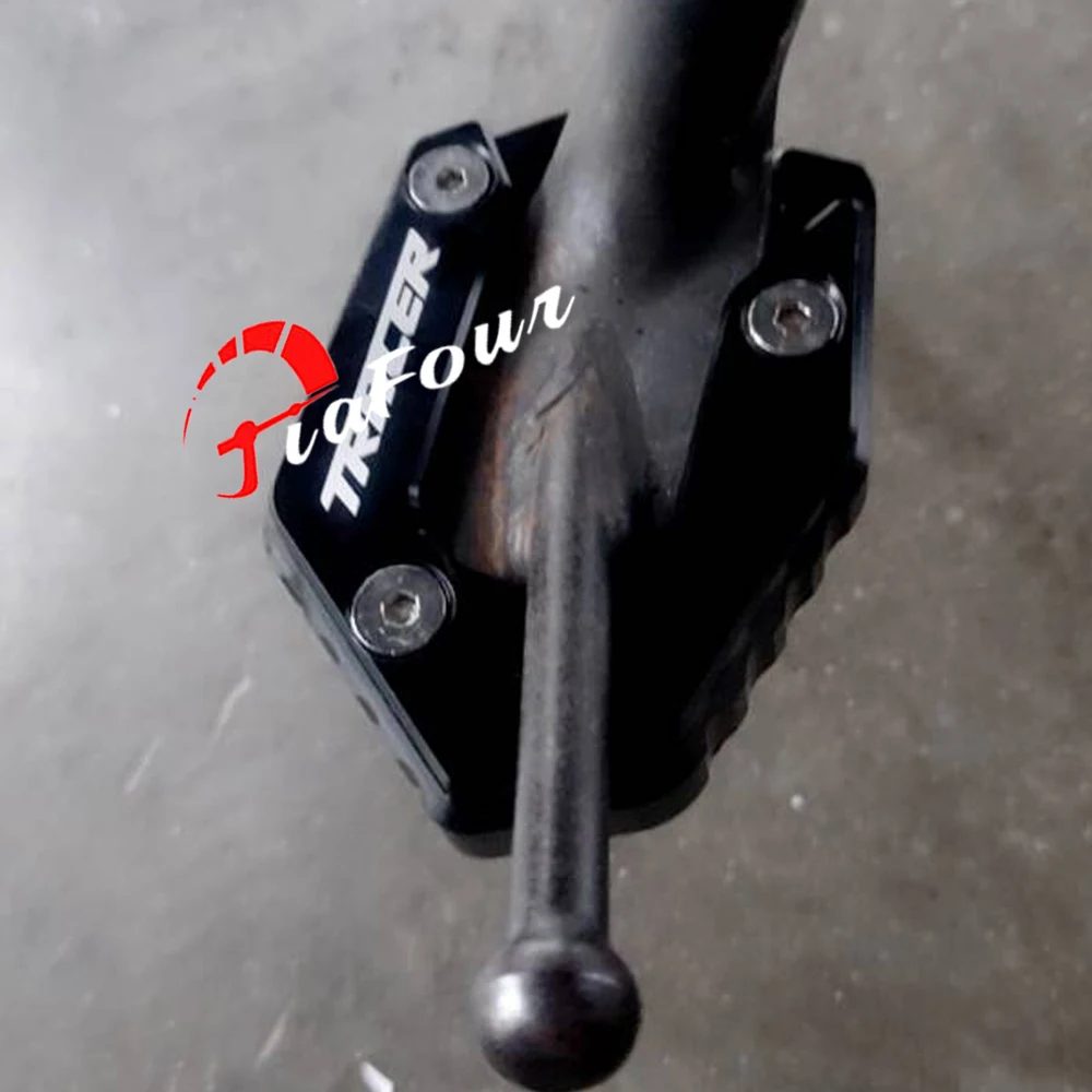 

Motorcycle Accessories Kickstand Sidestand Stand Extension Enlarger Pad For TRACER 900 TRACER 900GT 2020-2022
