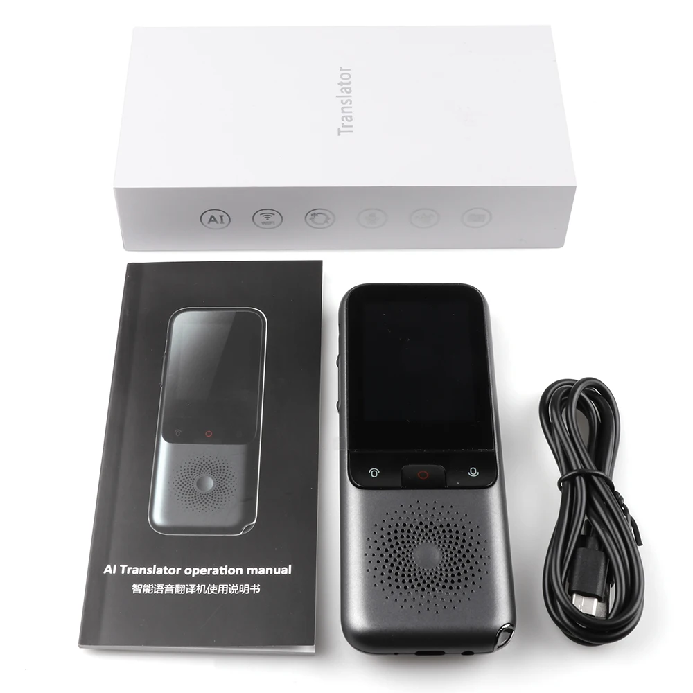 138 ภาษา T11 แบบพกพา Smart Voice Translator Real-time Multi-Language Speech Interactive ออฟไลน์ Translator ธุรกิจ