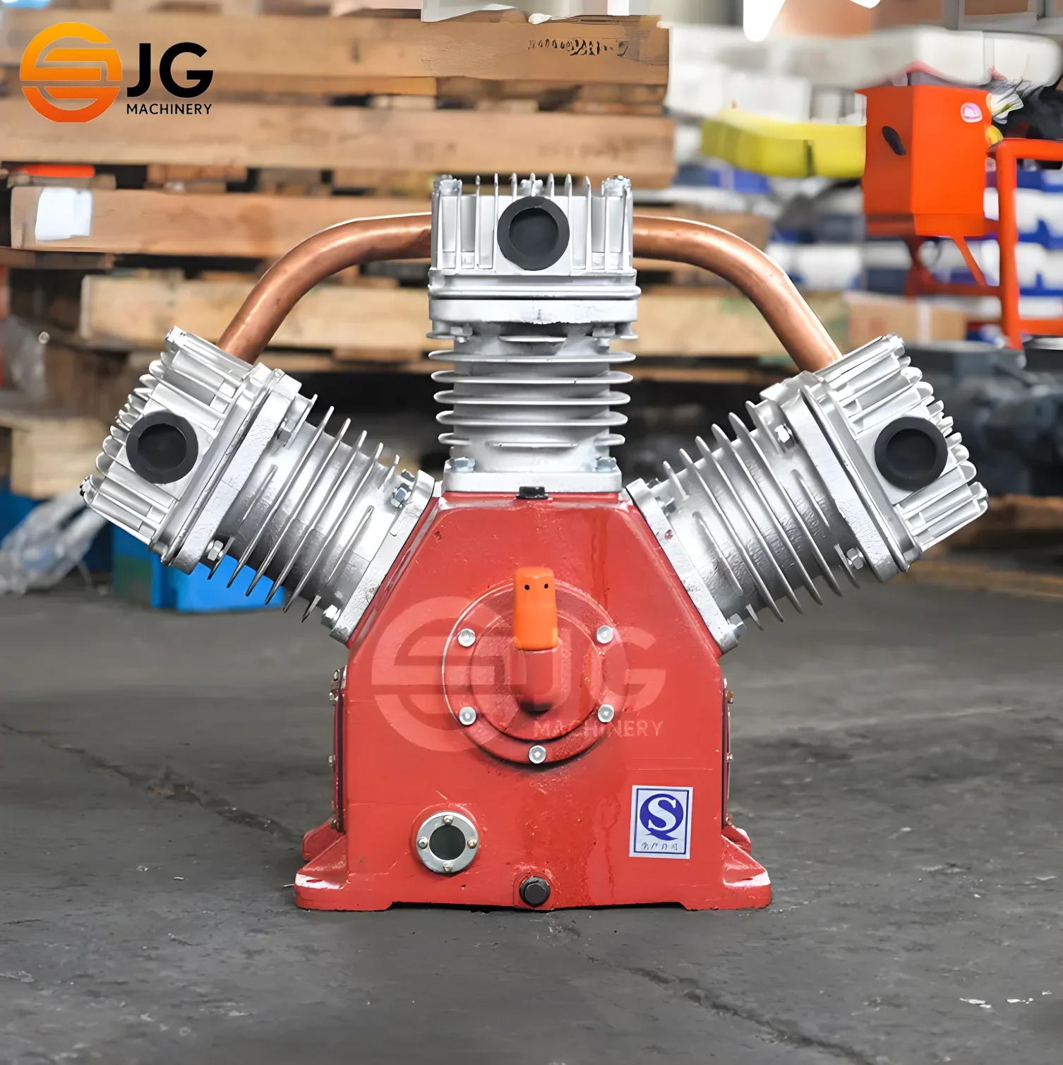 Kepala Silinder Kompresor Udara Piston 5bar 8bar 12.5bar 5hp