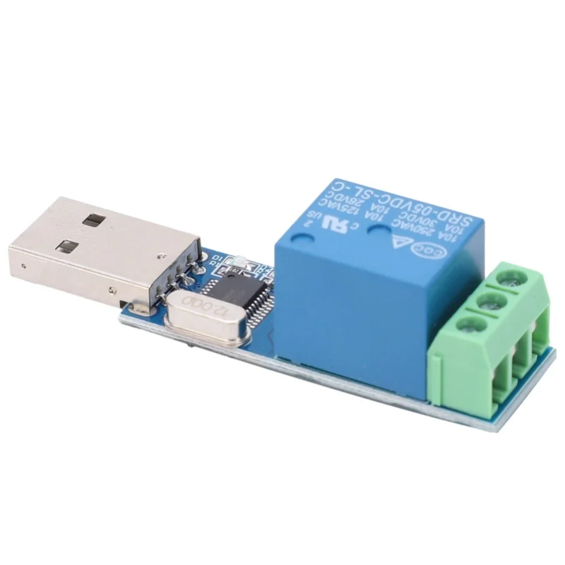 USB Relay Module Control Switch LCUS-1 Type DC 5V With High Performance Control Chip