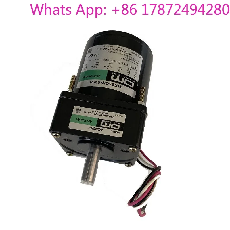 Motor 4IK25GN-SW2L OM Induction Motor Gear Reducer with Gear Head 4GN3KF