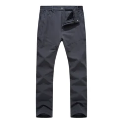 Pantalon de ski de neige imperméable pour homme, Ripstop doublé, coupe-vent, randonnée en plein air, pantalon d'hiver avec fermeture éclair, jambe astronomique, sourire, 506