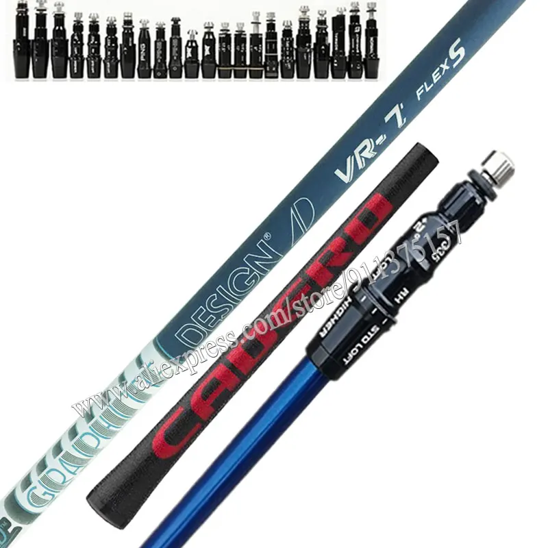 Clubs Golf Shaft AD VR-7 Graphite Shaft Series Driver Wood Flex S Free Assembly Sleeve and Grips Clubs Shftas