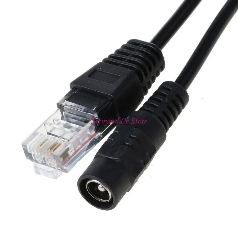 

N3UC RJ45 Injector POE Splitter Adapter Cable Passive Power Over Ethernet 12-48V