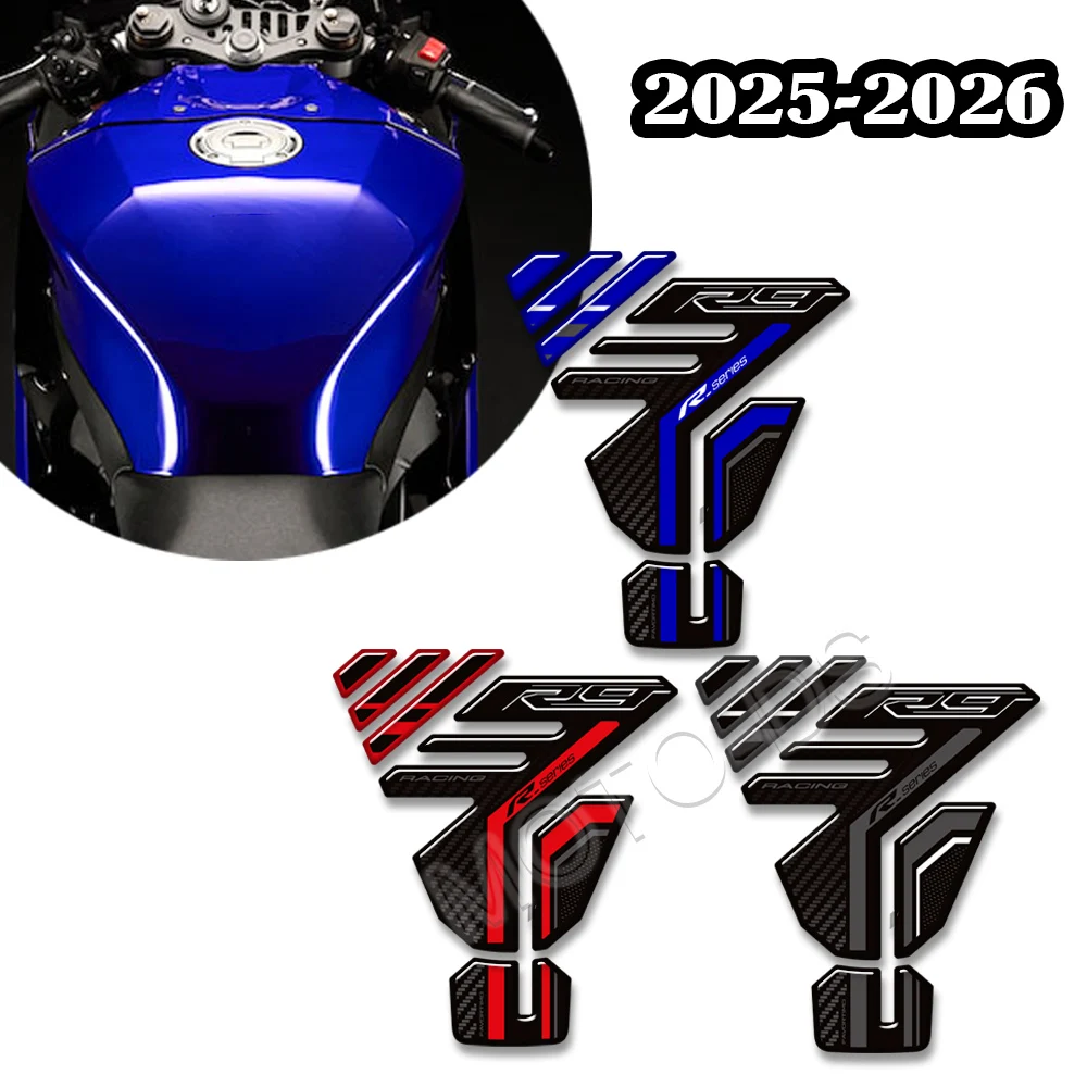 

Для мотоциклов YZF-R9 YZFR9 YZF R9 2025 2026: 3D-наклейки на бак, защитные стикеры, декоративные наклейки