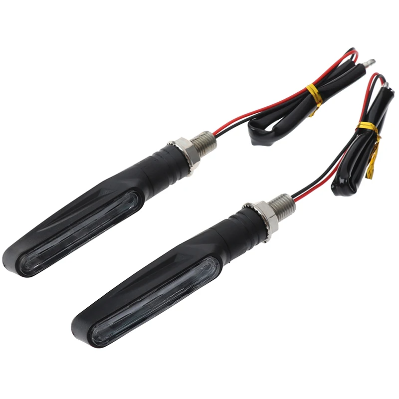 Clignotant LED pour moto, clignotant à eau courante, indicateur clignotant, E24, 12V