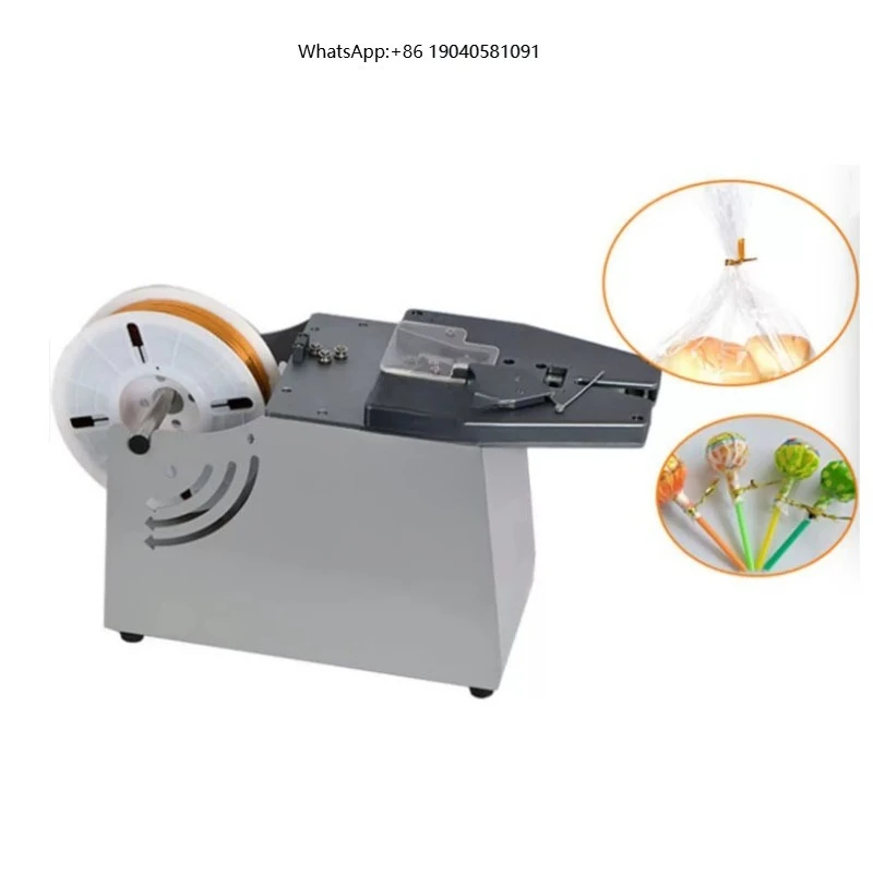 Electric Twist Tie Machine With Metal Wire for Bag Neck Sealing