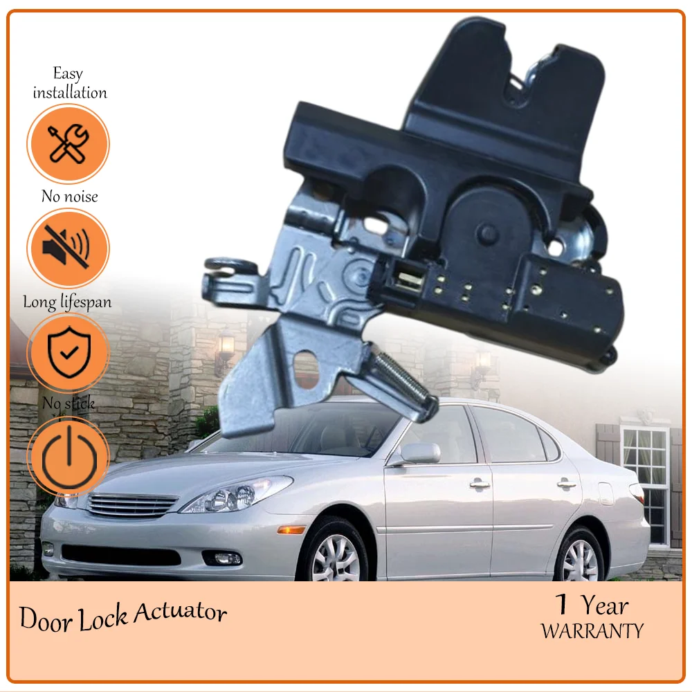 Rear Trunk Lock Actuator Assembly,vibration-dampened,Fit with 2002-2003 Lexus ES300 2004-2006 ES330,oem 64600-33100,6460033100