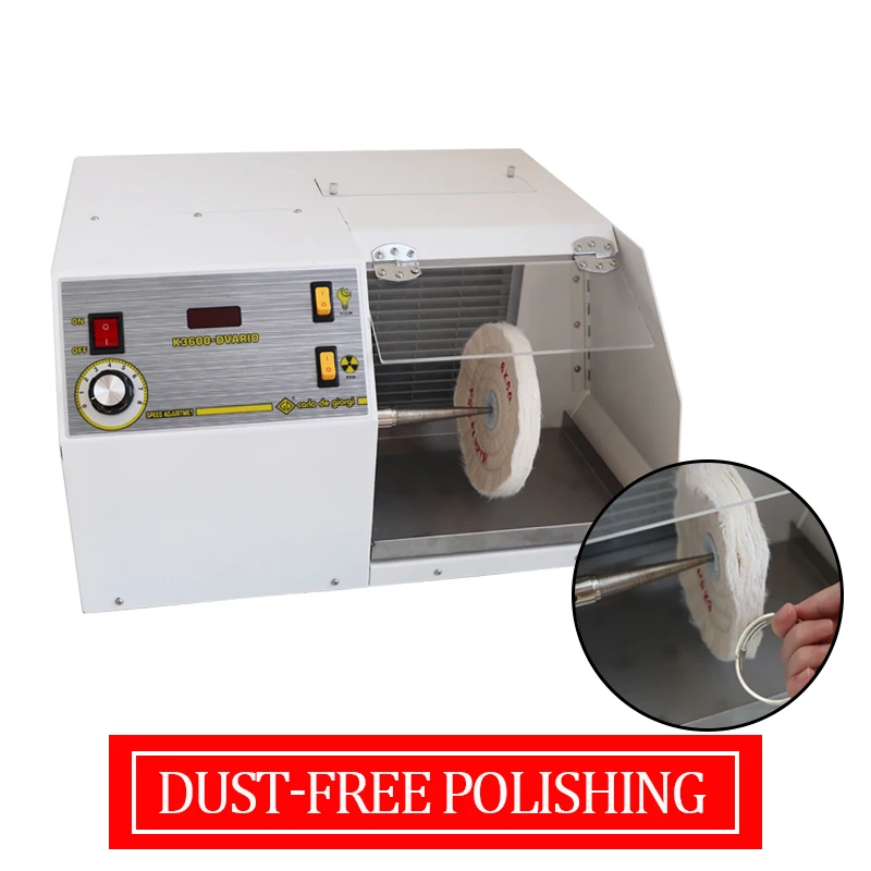 3600 Rpm Met Stofafscheider Buff Polijstmachine Machines Slijp- en Polijstmachines Voor Sieraden Sieraden Gereedschap Apparatuur