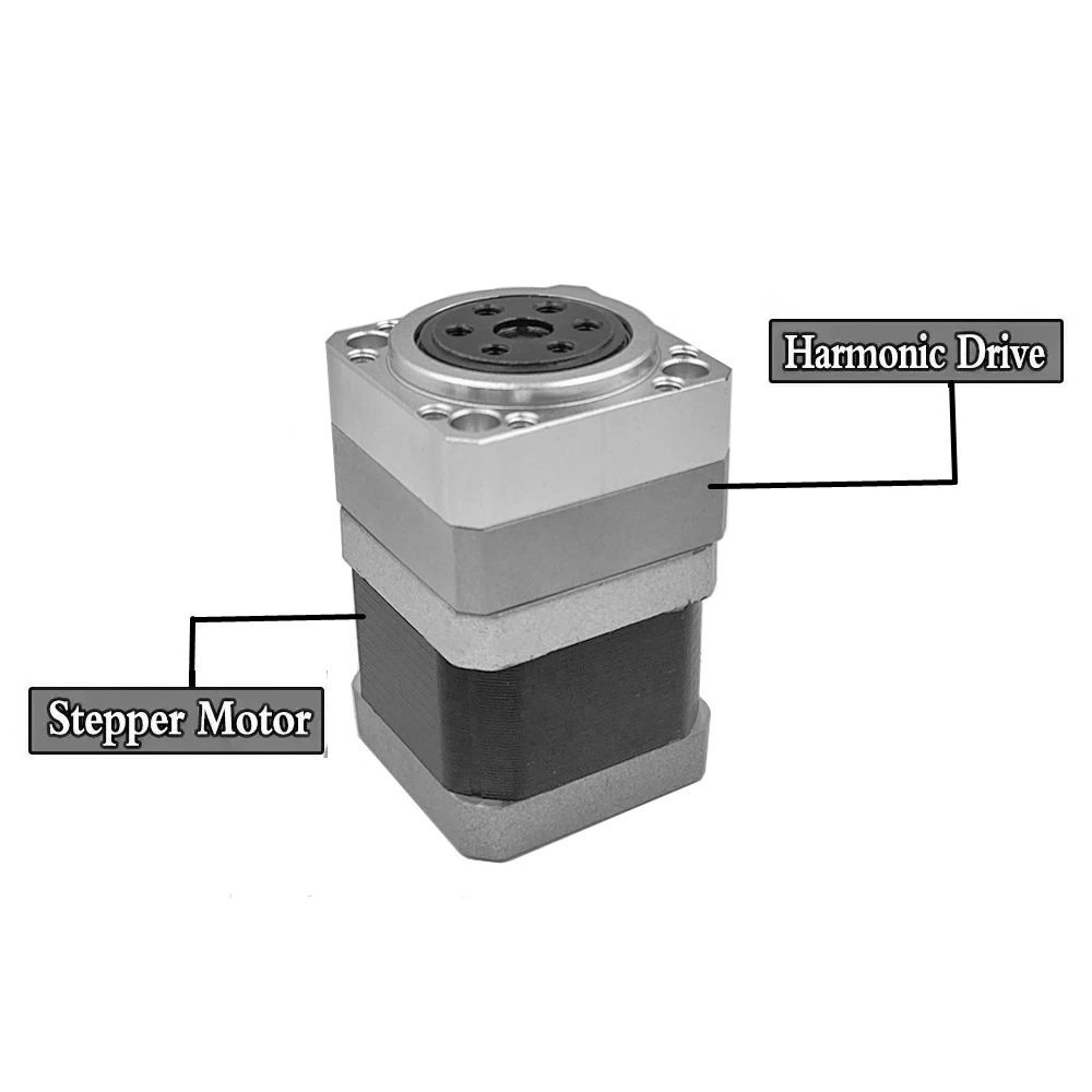 Mini Harmonic Drive For Nema 17 Stepper Motor High-precision Robot Manipulator Arm Joint Rotating Platform Cam Divider  DD Motor
