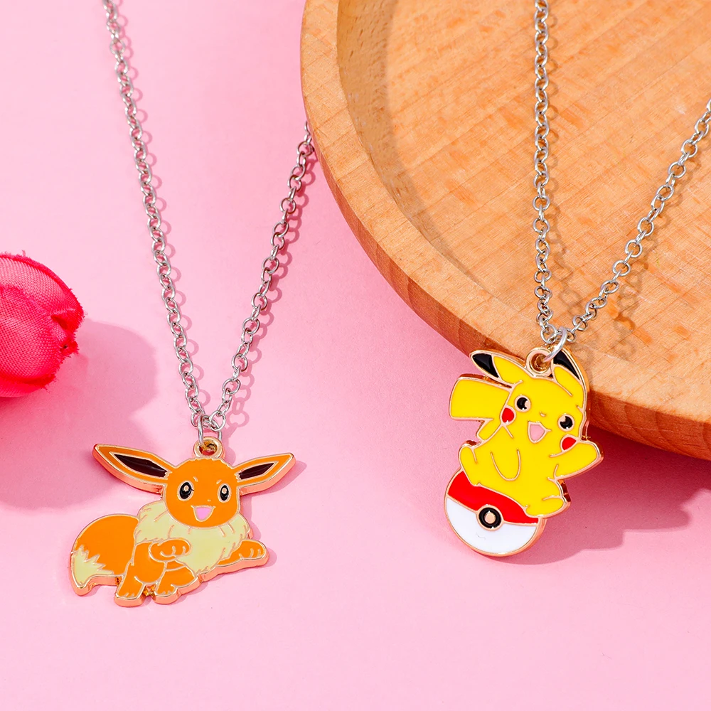 Charms Cute Pikachu Pendant Ne - Anime Pendant Necklace review and price
