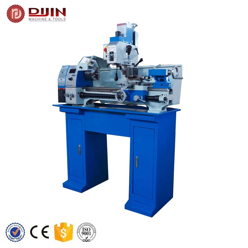 small metal bench lathe jyp250v  drilling and milling machine manual lathe combo machine 3 in 1 function for sales