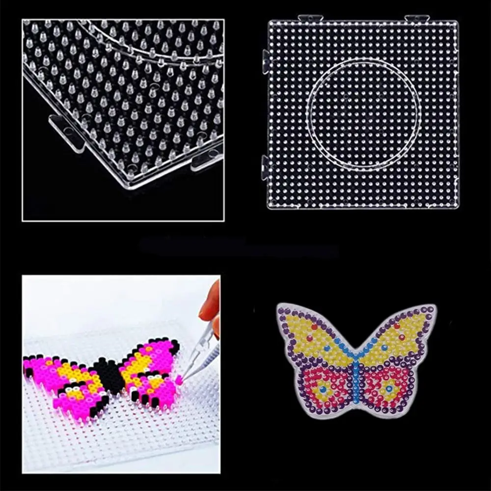 High Quality 2.6mm Bean Board Hama Beads Tool Handmade Crafts Decor DIY Pegboard Heat Resistant DIY Make Puzzle
