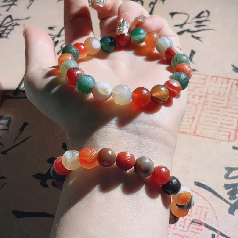 

Браслет Alashan в обертке с глазом сардоникса, полированный камнем, ретро, модный, универсальный