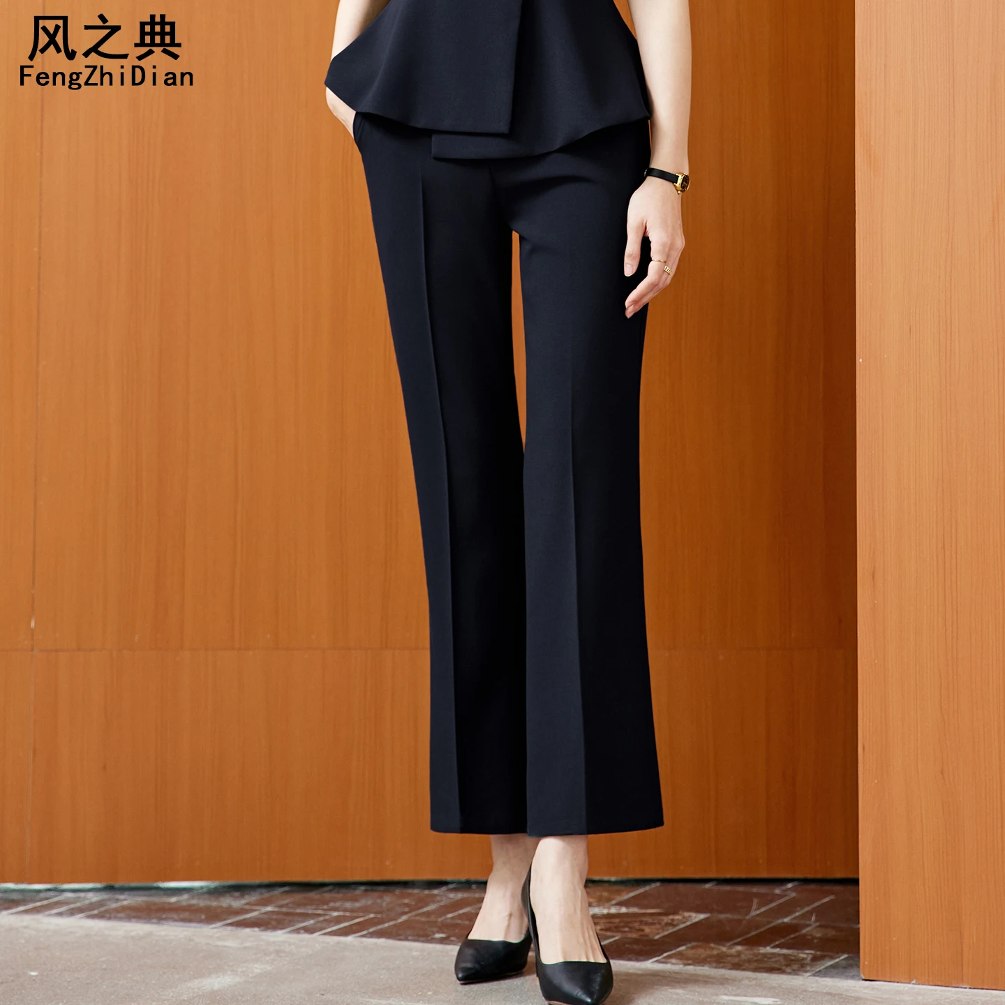 Gray Short Sleeve Suit Set for Women Summer High-End Professional Work Uniform for Hotel Manager Beauty Salon And Jewelry Store