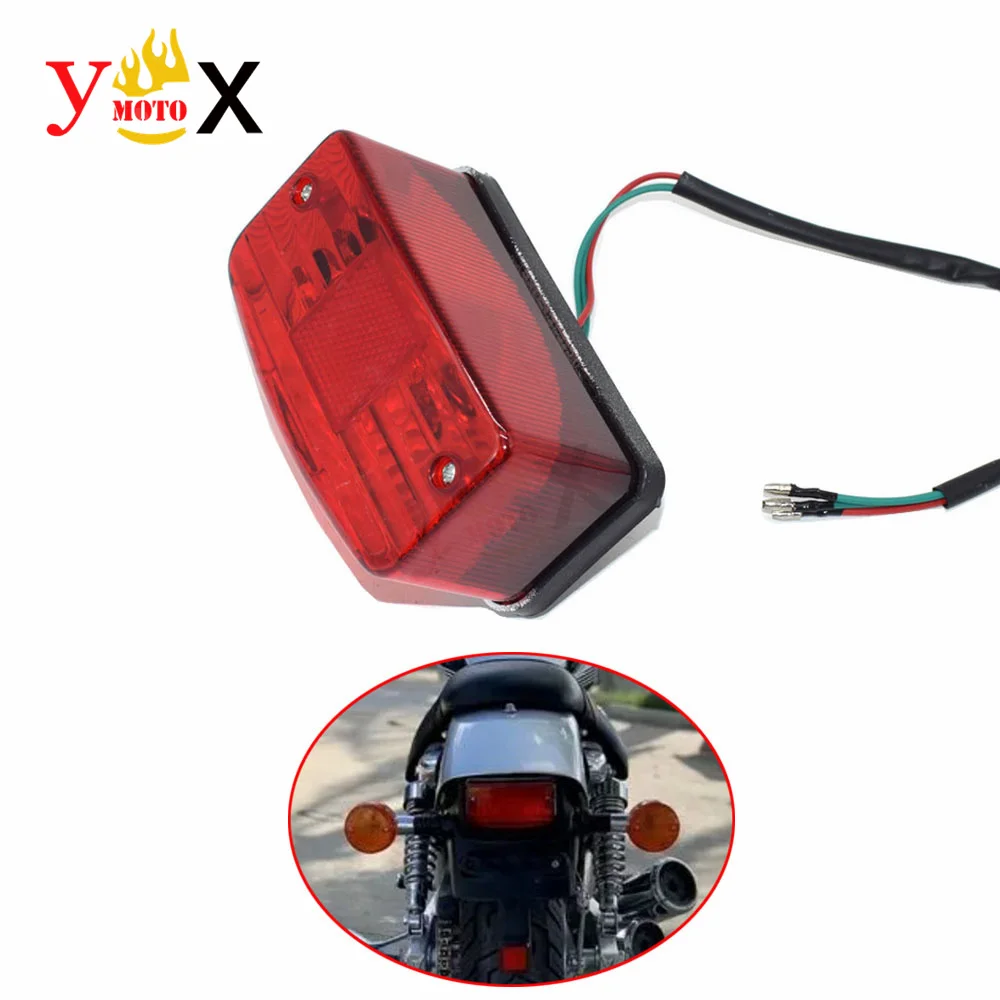 Magna 250 CB1 Motorcycle Rear Taillight Brake Tail Light Stop Indicator Lamp For Honda Magna250 JADE250 CB-1 CB250