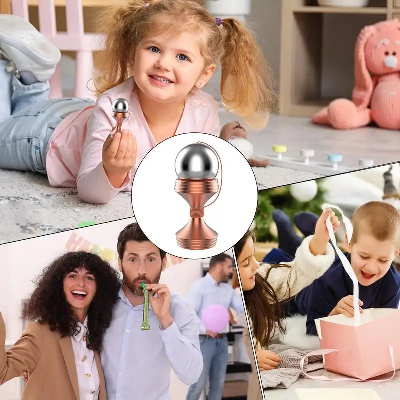 Giocattolo antistress per adulti Palla da dito in metallo Giocattolo antistress Gadget sensoriali interessanti Abilità Coordinazione occhio-mano Giochi educativi