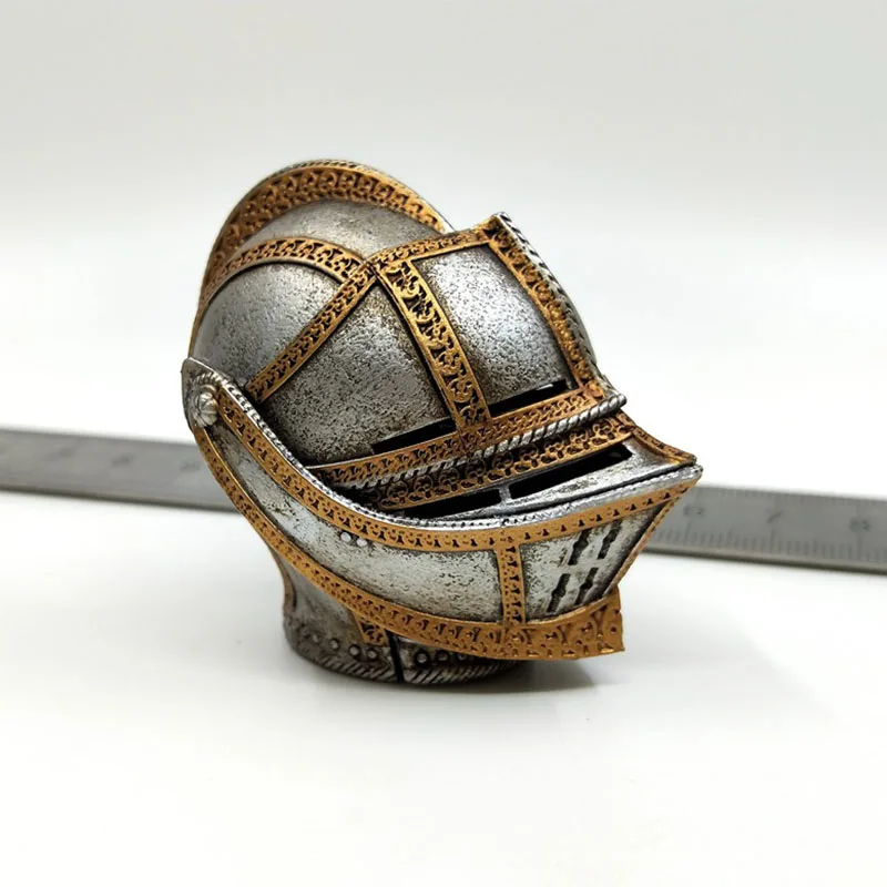 

Модель шлема TBLeague PL2021-183B Tess Knight Warrior Silver, модель шлема из ПВХ для 12-дюймовых кукол, игрушек, фанатов, 1/6