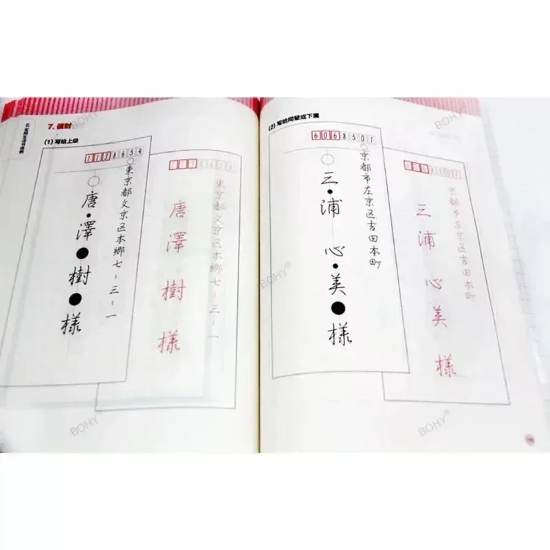 Beginner with Zero Foundation Self-learning Vocabulary Calligraphy Japanese Copywriting Japanese Teaching Outline for Students