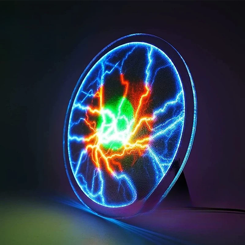 Internet celebrity large size voice-activated lightning Hui CD science and education creative personality luminous lamps