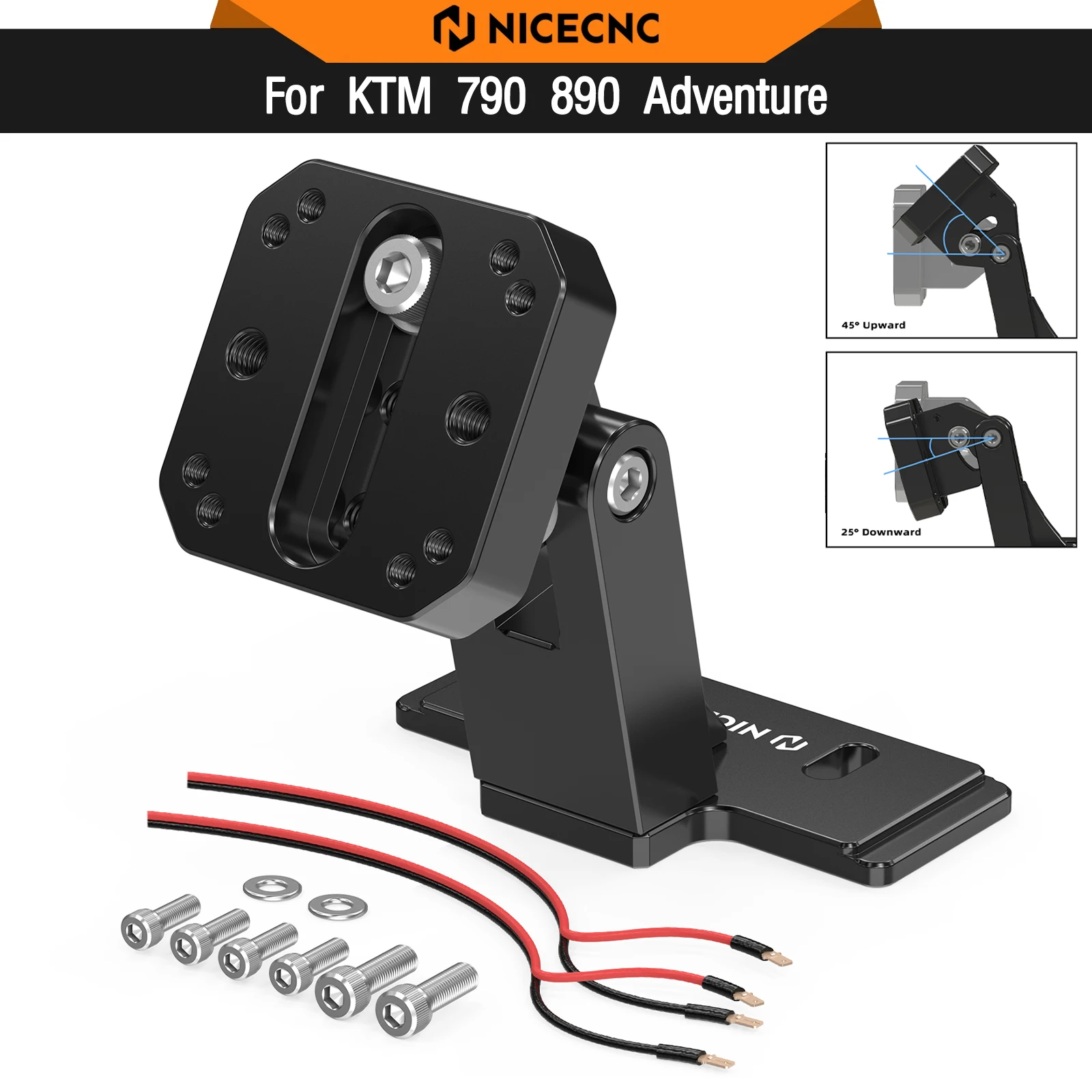 

Регулируемый навигационный кронштейн для KTM 790 Adventure 2024, крепление для GPS AMPS 890 Adventure 2023 890 Adventure R/Rally 2023-2024