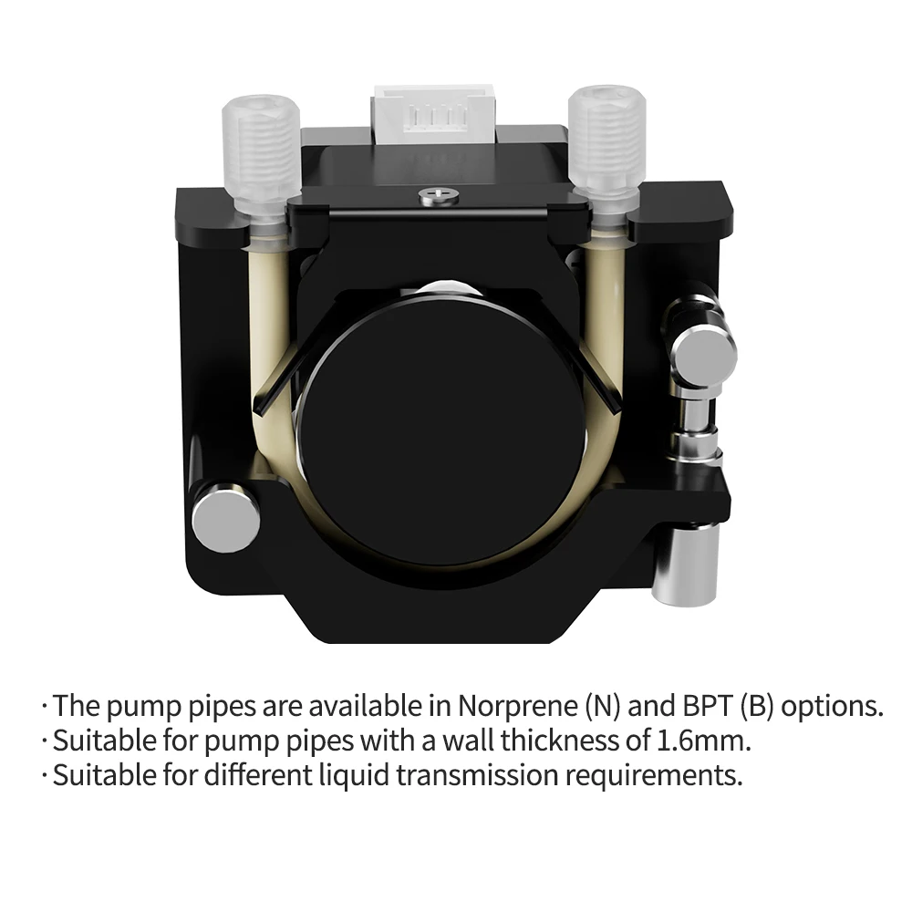 Kamoer KCS4 Low Flow Peristaltic Pump12V 24V Stepper Motor High Precision Transfer Pump Speed Adjustable Dosing Pump for Lab