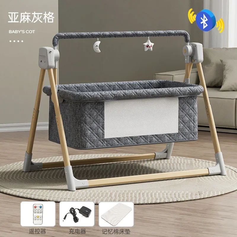 

Baby Multi Functional Electric Horizontal Cradle Rocking Chair Newborn Intelligent Soothing Baby Soothing Tool Sleeping Basket