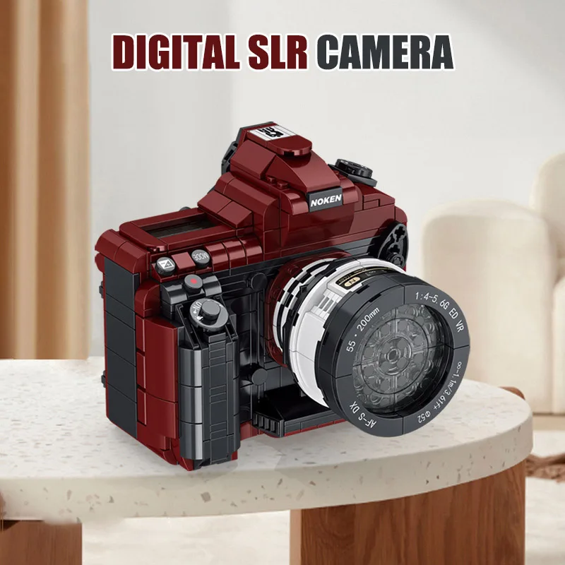 City Hasselblad 503cx Camera Digital SLR Retro Twin-lens Reflex Camera Model Building Blocks DIY Bricks Toys For Children Gifts