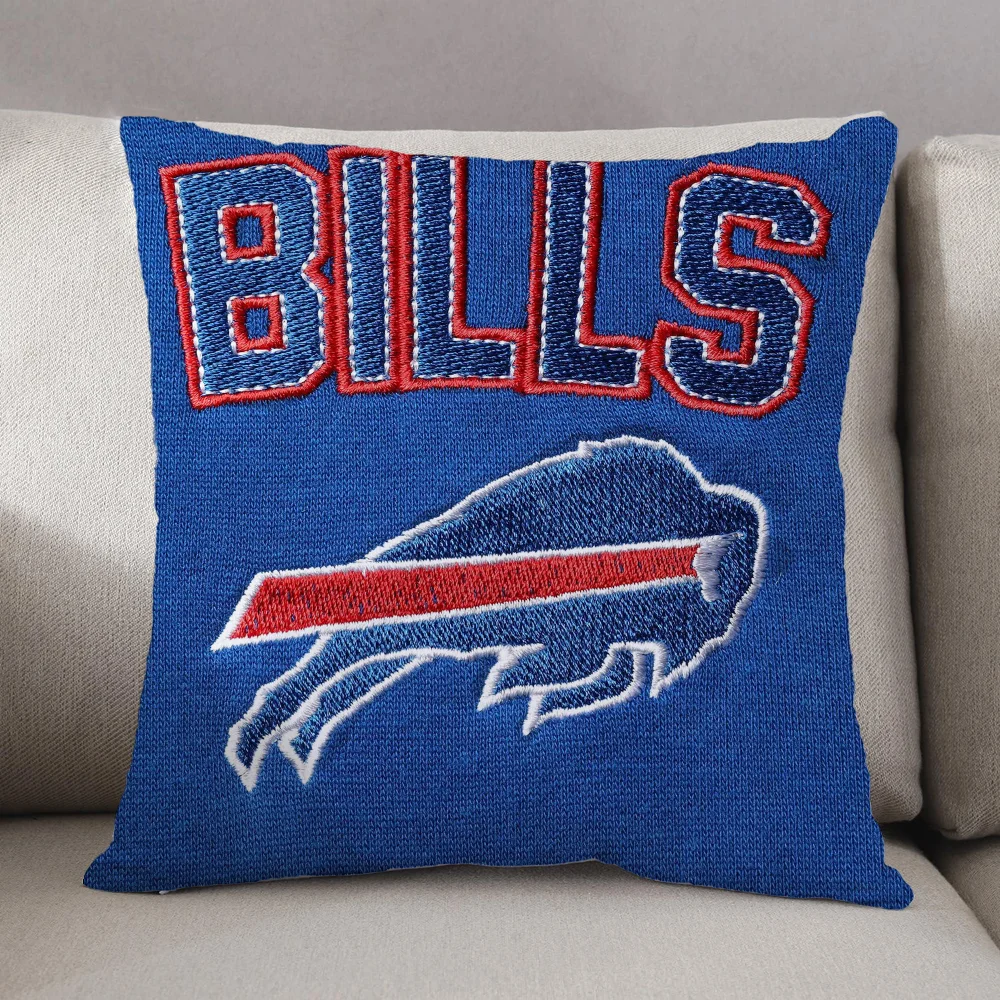 Decorative Pillows for Sofa Cushions Cover Buffalo Bills Throw Pillow Covers Luxury Living Room Decoration Home and Decoration