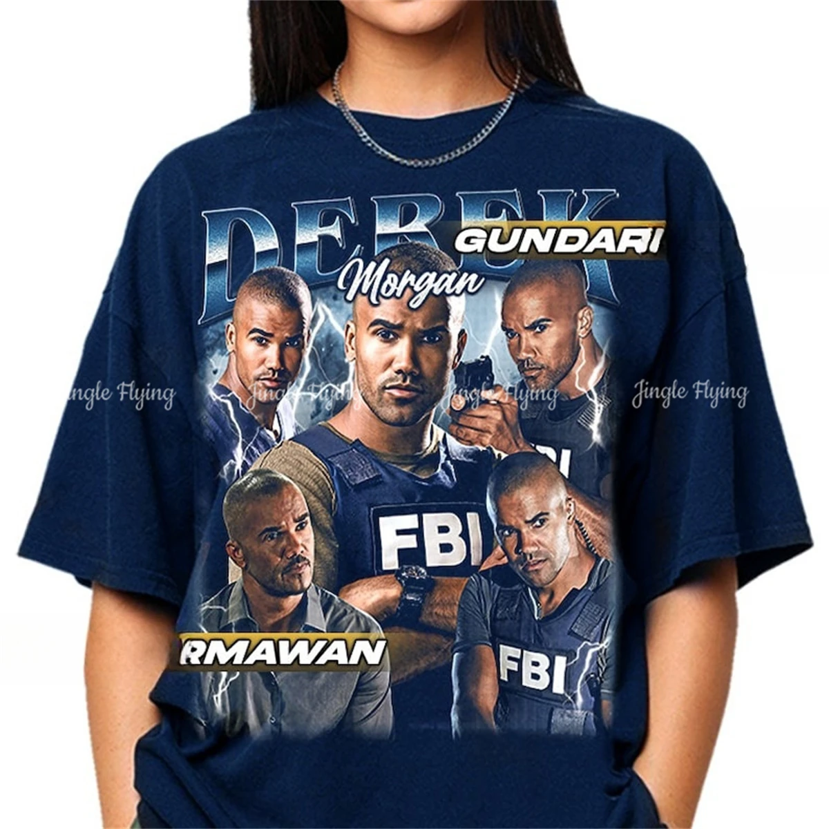 Limited Derek Morgan Vintage Tshirt Gift For Woman And Man Unisex T-shirt